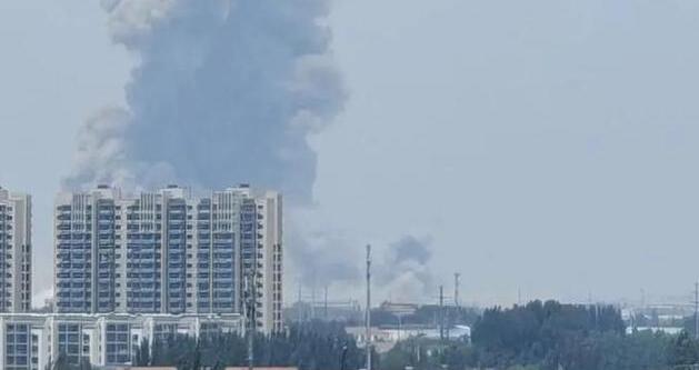 山東高密一化工車間爆炸