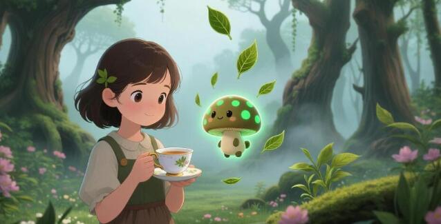 用東方樹葉養(yǎng)茶菌當(dāng)寵物？